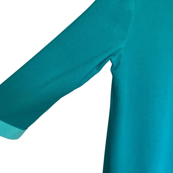 Vanity Fair Vintage Womens Robe Size Medium Green Dacron Pocket Casual - Picture 6 of 11